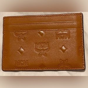 Authentic MCM Card Case